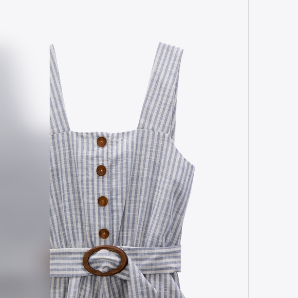 Threaded Pear Zara Half Sleeve Knit Romper